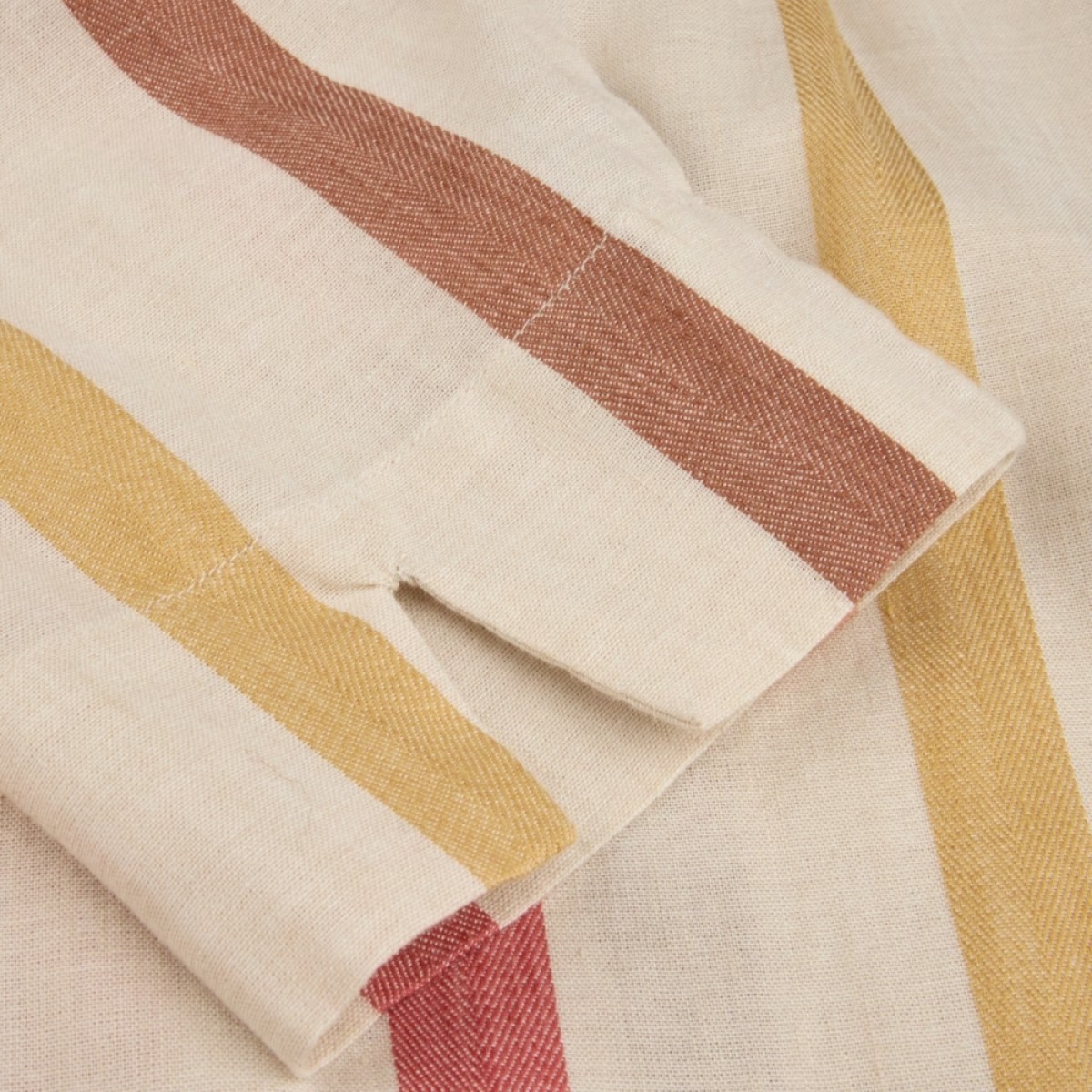 julia dress - light brown stripe - slids