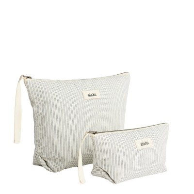 pouch striped - night sky