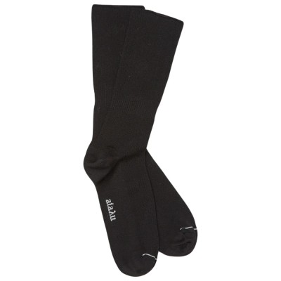 cotton rib socks - black cotton rib socks - black