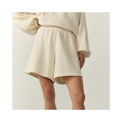 women's shorts xybay - ecru women's shorts xybay - ecru