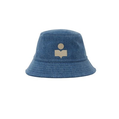 haley logo hat - light blue
