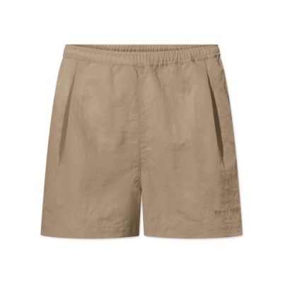 pauline nylon shorts - khaki