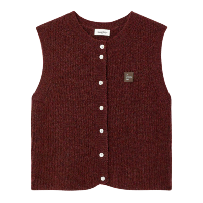 women's gilets east - acerola melange