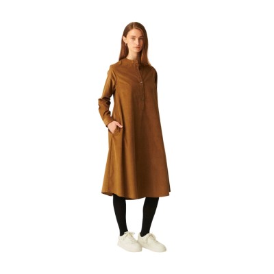 darianna dress - brown