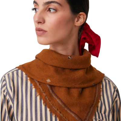 moismont scarf chelsea no815 henna - camel