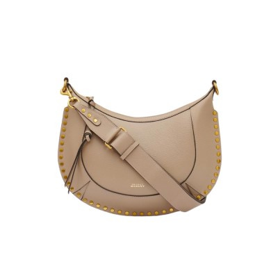 naoko leather shoulder bag - taupe