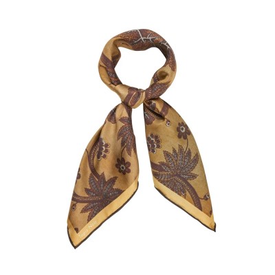 small classical gold scarf - gold