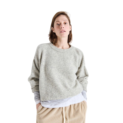 women's jumper vitow - light grey melange 