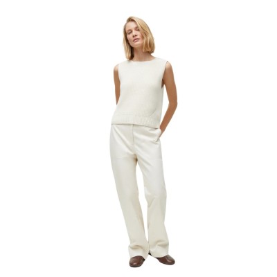 river pant - pure ecru