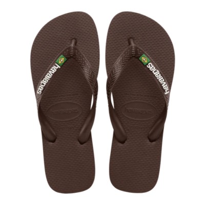 havaianas brasil logo - dark brown