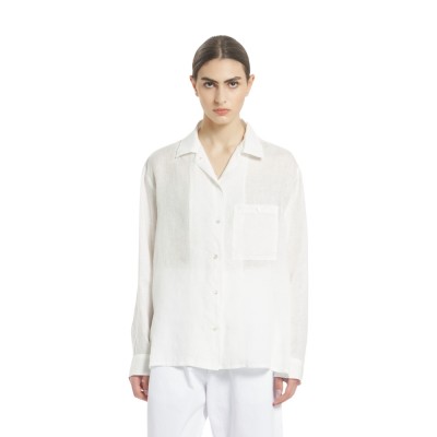 shirt cristy telino - white shirt cristy telino - white