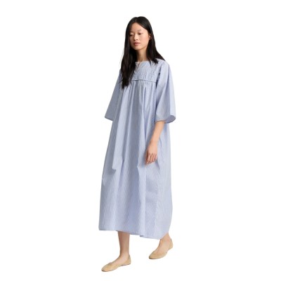 aiayu enola dress petite - mix air blue