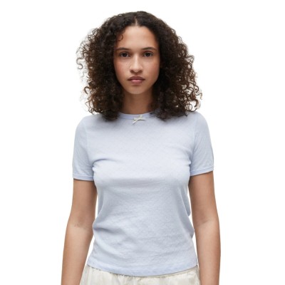 aiayu messhu tee - light blue