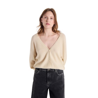 women's cardigan raxow - natural