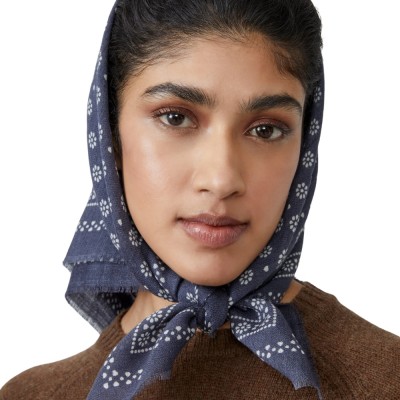 moismont olaf no 676 scarf - slate grey