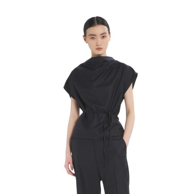 top bianchina flan - black