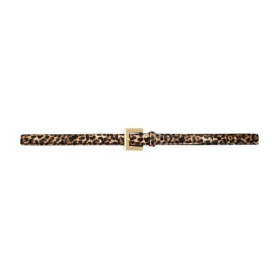 anine bing nicola belt - leopard
