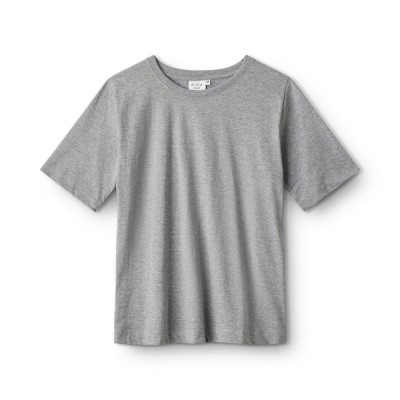 p-f-r basic tee - grey melange