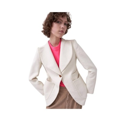 c. rampling jacket - cream c. rampling jacket - cream