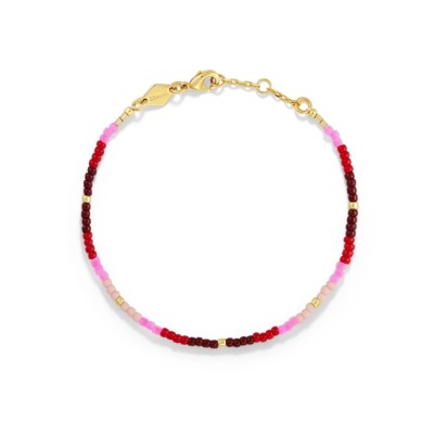 anni lu tie dye bracelet - berry