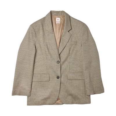 mati mati alberte blazer - beige check