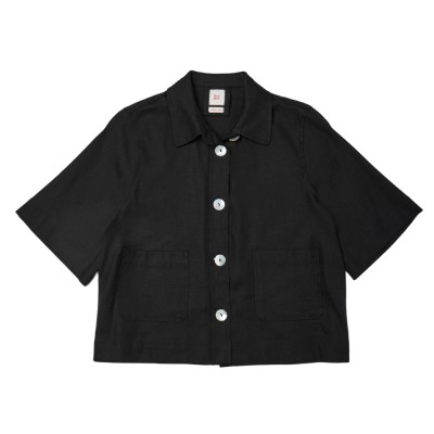 mati mati amanda ss shirt - black