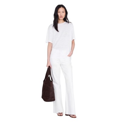 anine bing cade tee - white 