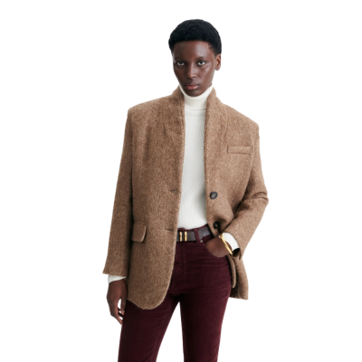 jovanka jacket - marron chine