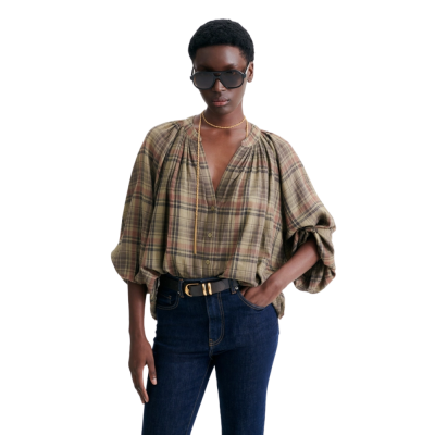 edme blouse - kaki