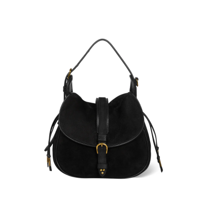 jerome dreyfuss gildas - split suede noir 