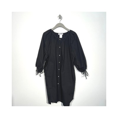 balloon dress - black