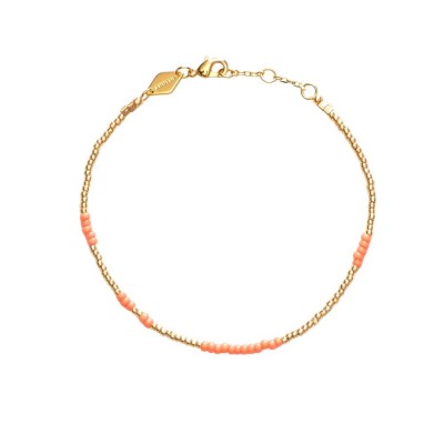 anni lu asym bracelet - peach