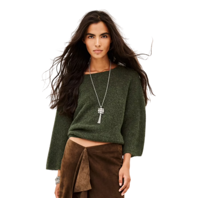 jumper isaac - kaki 