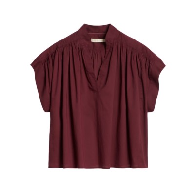 cory blouse - bordeaux