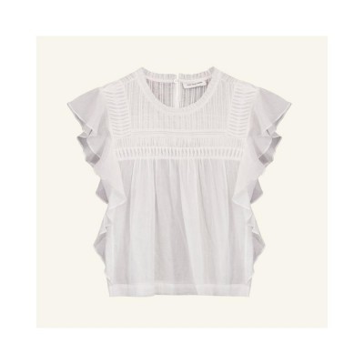 layona top - white layona top - white