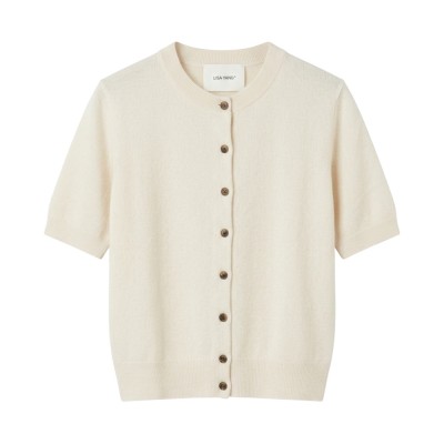 lisa yang marene cardigan - oat 