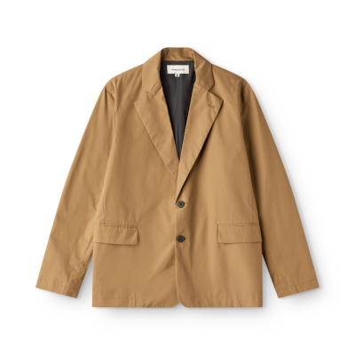 kerte blazer poplin - camel