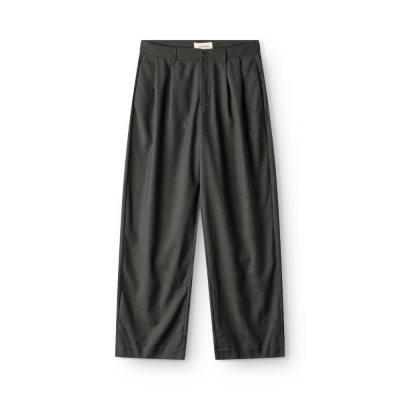 kerte pant 2 pleat - grey check