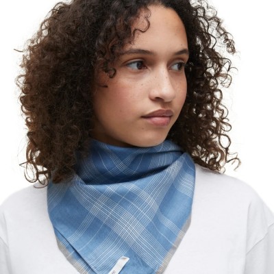 malila scarf - mix brilliant blue