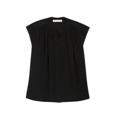 clio blouse - black