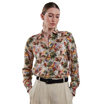 siri shirt - pink pattern 