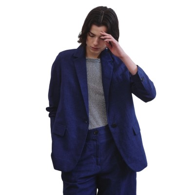 pomandére jacket - indigo