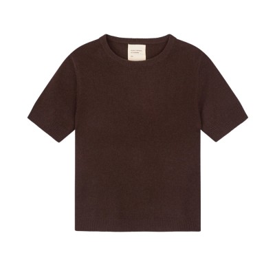 womens blouse - dark brown