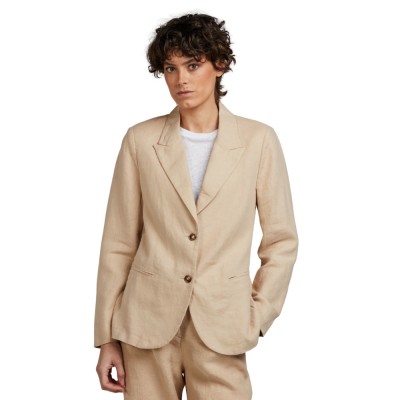 linnea blazer linen - beige 