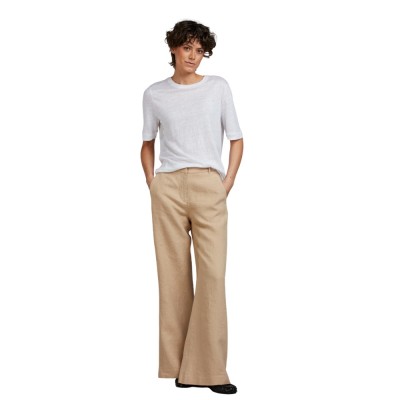 louise pants linen - beige 