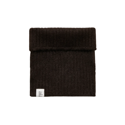 aiayu nellie neck warmer - pure chocolate