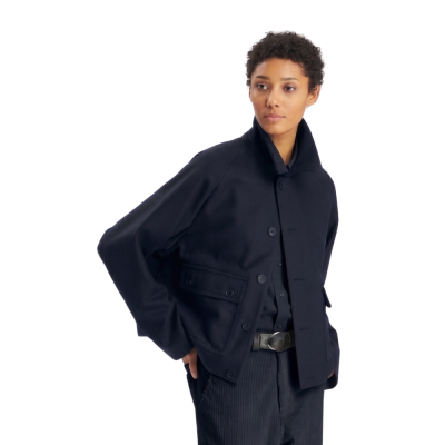 jacket aria caramal - navy 