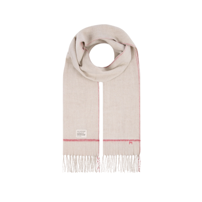 moismont scarf tudor no 855 cord - light grey 