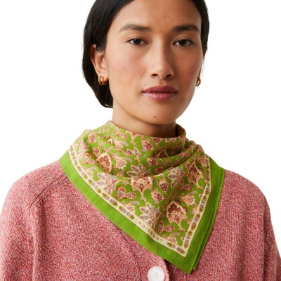 moismont india no 764 scarf - matcha