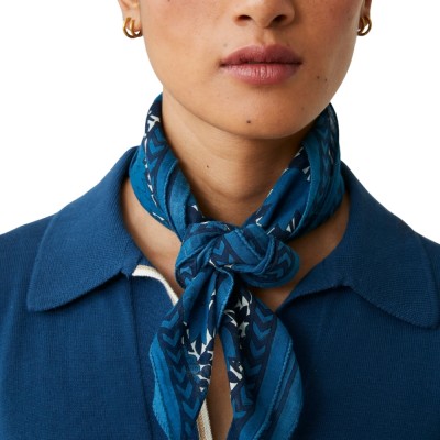 moismont ajmer no 791 scarf - indigo